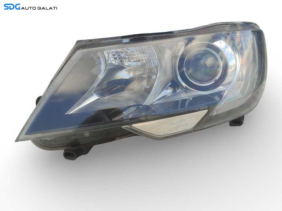 Far Faruri Stanga Halogen Skoda Superb 2 Facelift 2008 - 2015 (Cu Urechiusa Rupta) Cod 3T2941015F [A0965]
