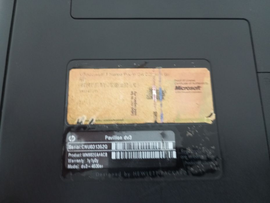 Ноутбук Hp Pavilion dv3