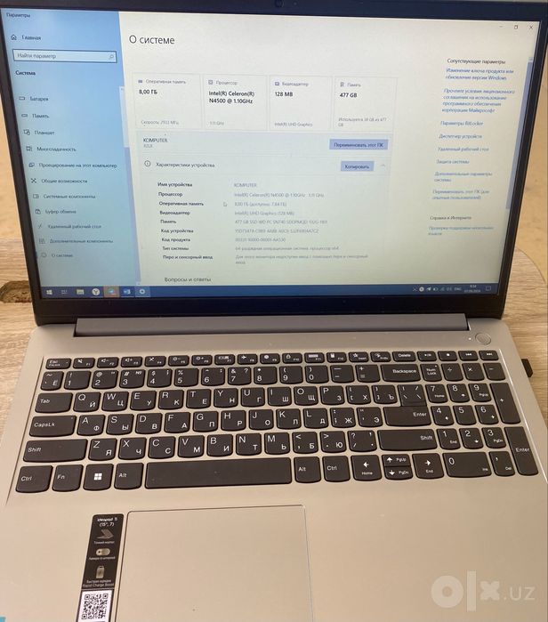 Lenovo notebook arzoni