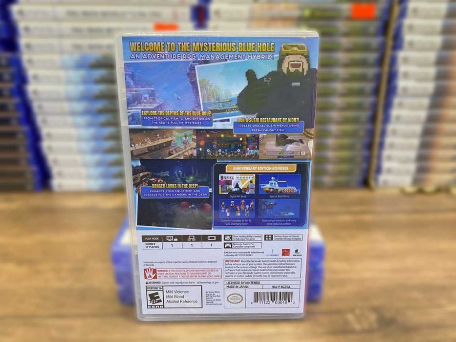 Новый Dave the Diver Anniversary Edition Nintendo Switch/ Нинтендо
