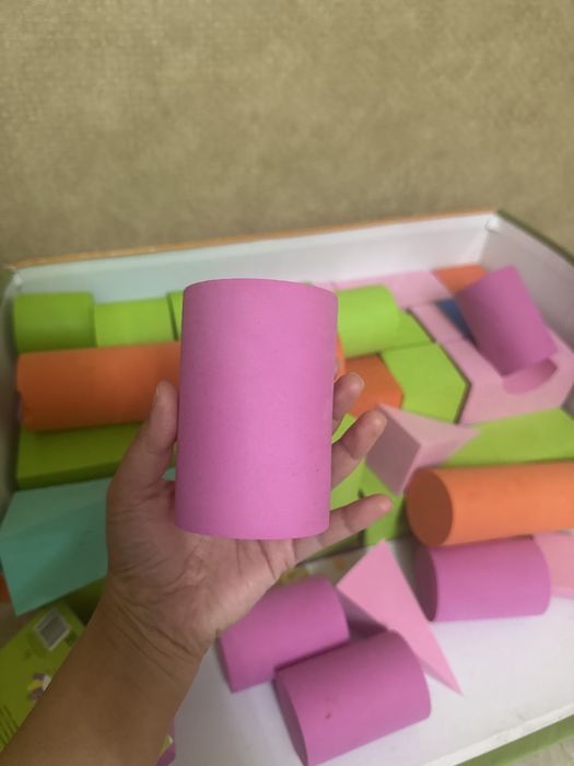 Конструктор детский мягкий 72 шт