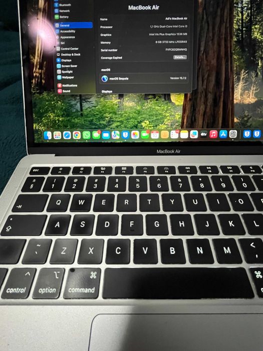 Macbook Air A2179 la cutie, model 2020