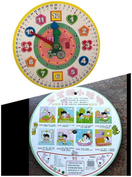 Часы обучающие, развивашка!