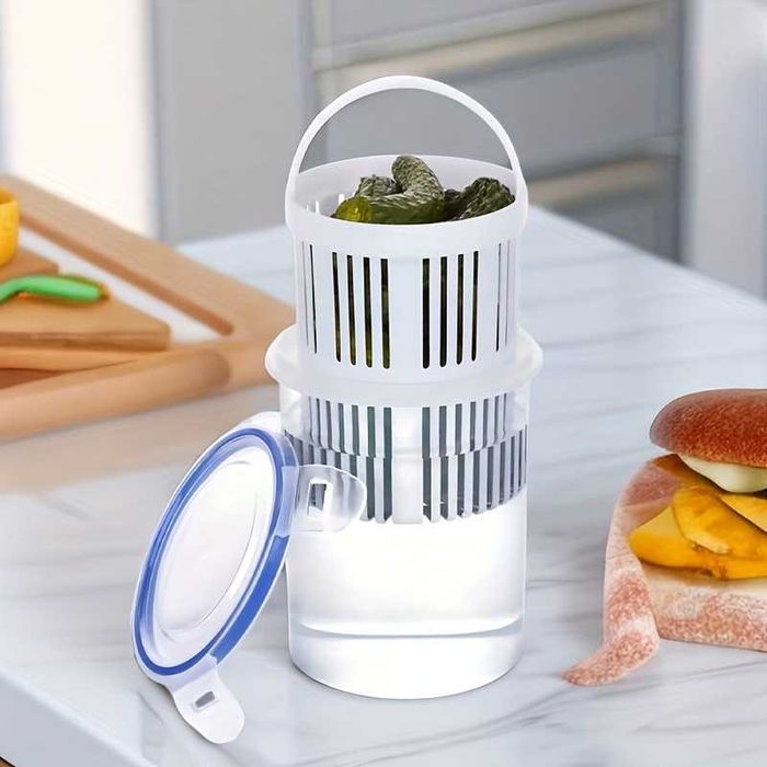 Кутия за кисели краставички, зелени маслини, туршия и др.