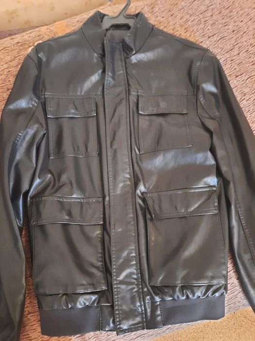 Кожаная куртка мужская