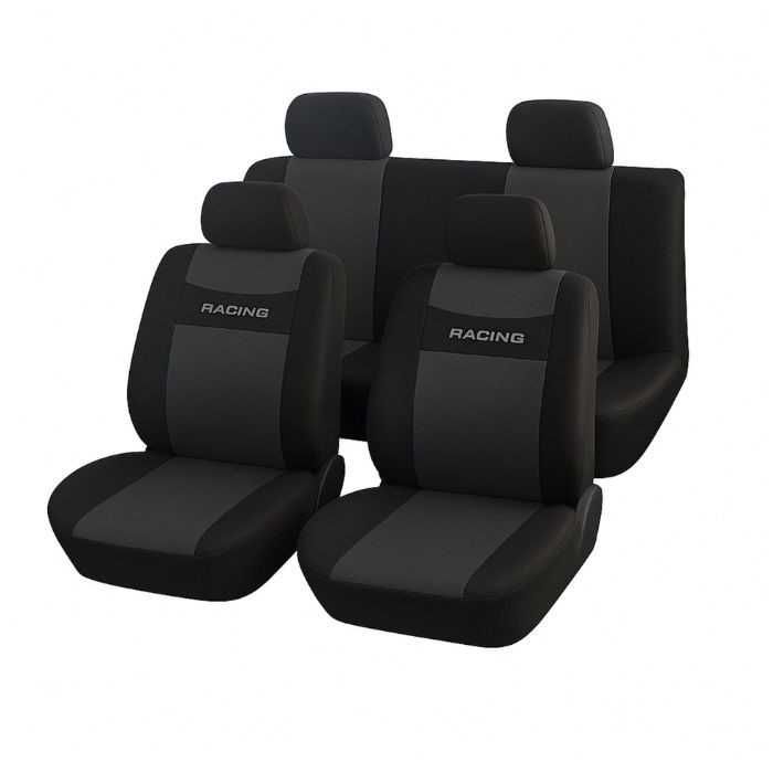 Тапицерия за автомобили Automat, 8 части Racing, Три цвята