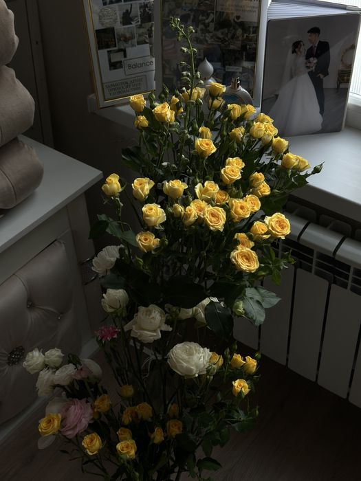 продам кустовые метровые розы