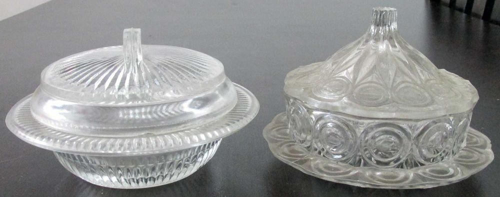 Нови стъклени соц бонбониери и чинийки за ядки