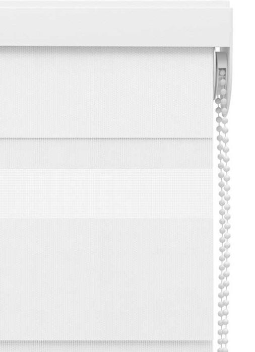 Двойна ролетна щора 70x180 бяла