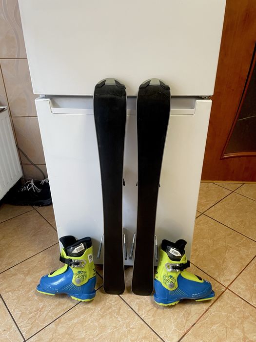 Schiuri copii 80 cm cu clapri set ski