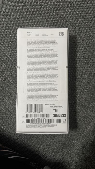 Google Pixel 6a 128 GB — Чисто нов, НЕОТВАРЯН