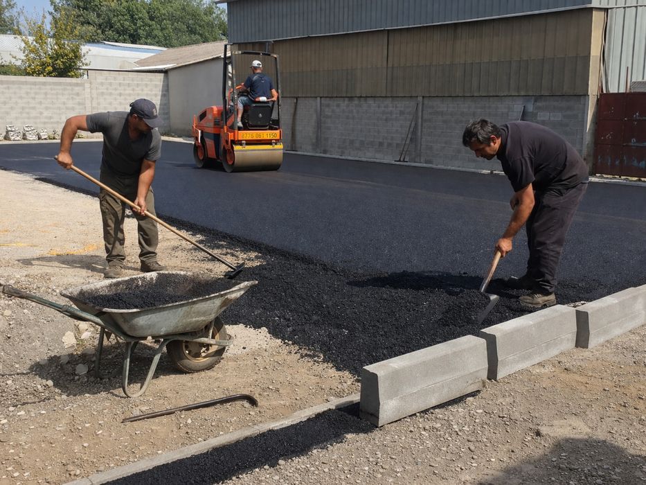 Асфальтирование дорог, асфальт