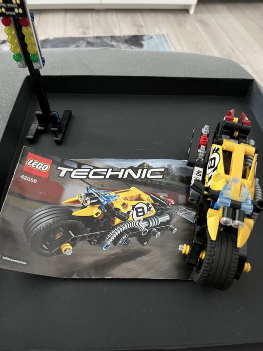 Motocicleta Pull backLego