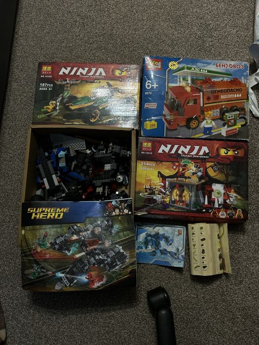 Лего наборы все вместе