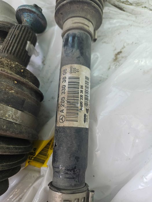 Предни полуоски мерцедес w205/w213 ( mercedes C/E class) 4matic