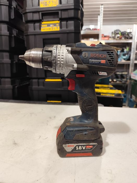 Мощен безчетков винтоверт Бош Bosch GSR 18V-110 C + 5Ah