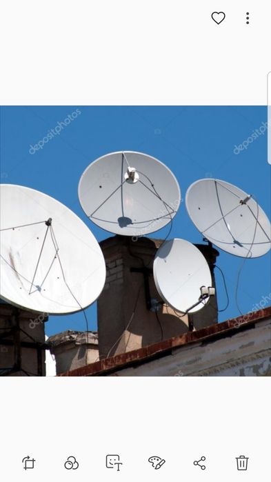 Установка и настройка спутниковых и эфирных антенн