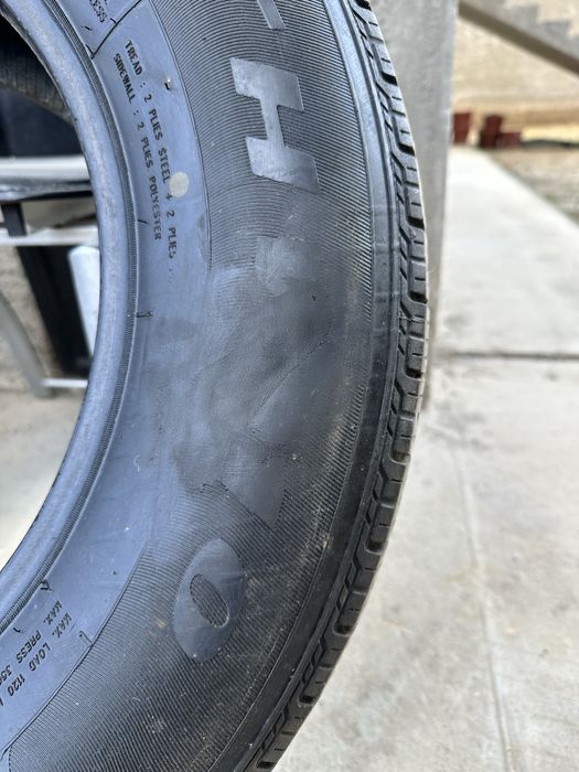 Комплект летних шин Б/У 265/65 R17