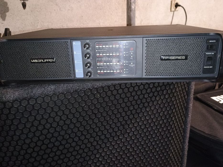 Усилвател стъпало лаб групен фп 10000 lab gruppen fp10000 q dynacord