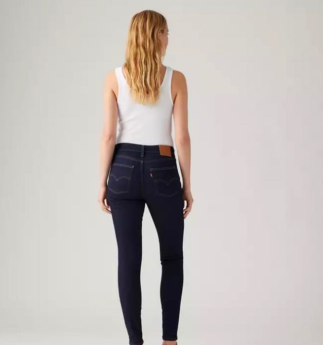 Оригинални Дамски Дънки Levi's Strauss High-Rise Skinny 721 Дънки Сини