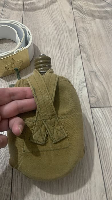 Продам солдатский ремень и фляжку