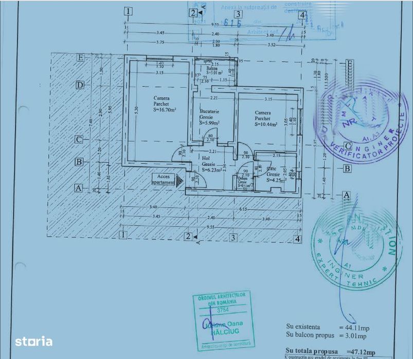 Apartament 2 camere Podu de Fier - Prof. Paul