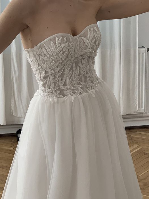 Rochie de mireasa noua model A-line bust 82-90