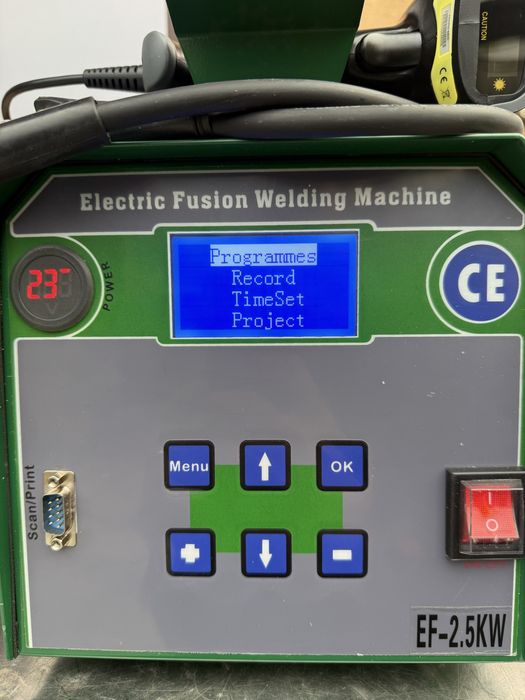 Aparat de sudura prin electrofuziune Sud Line / 20-200mm / protocol