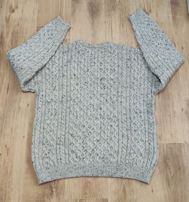 Pulover din lână British Wool marimea XL