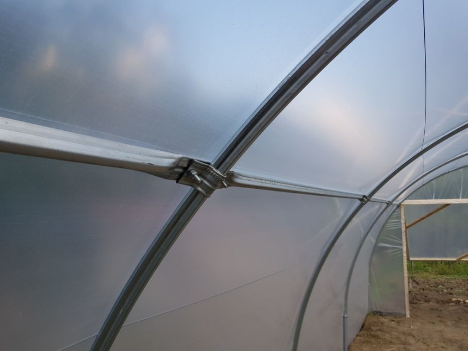 Solarii pt. gradina legume si flori 8x4x2.5m. Fara sudura.