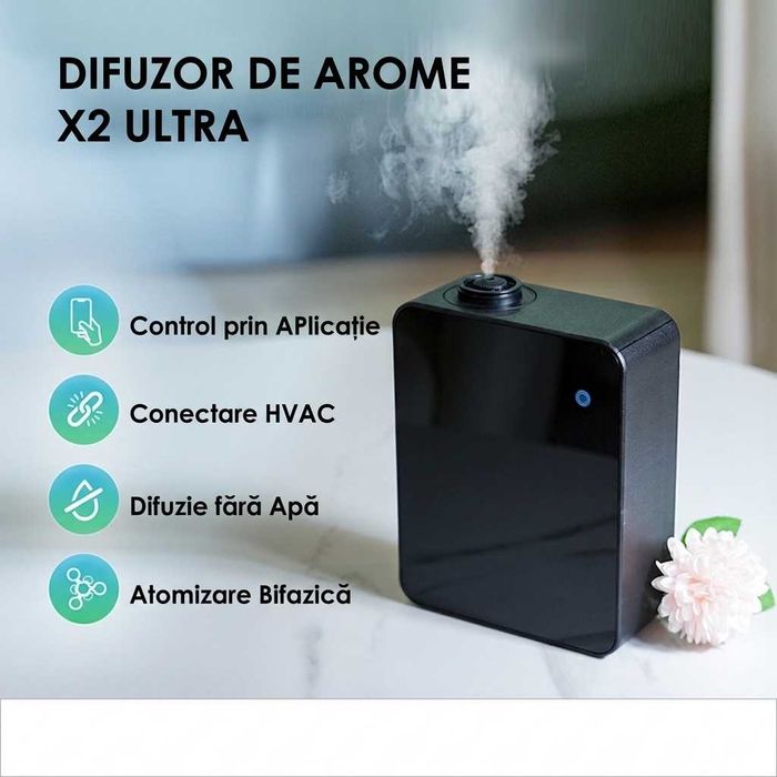 Difuzor de Arome X2 ULTRA - Tehnologie de Atomizare la Rece