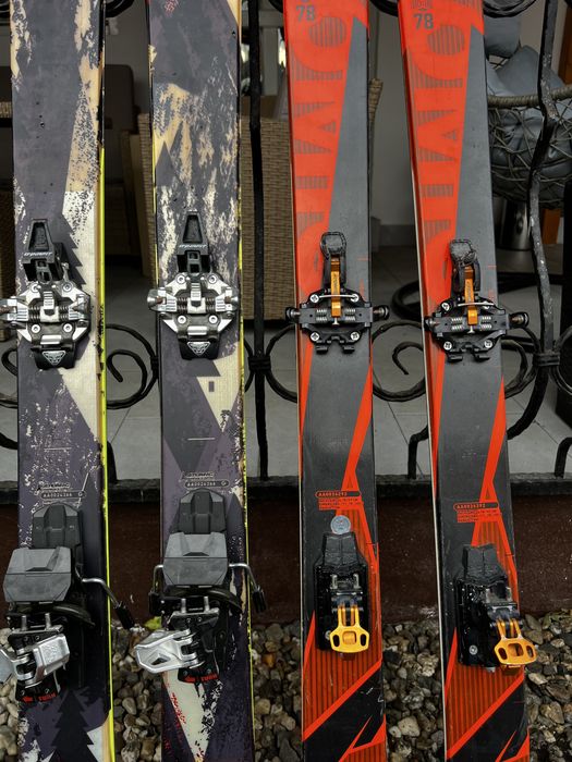 Schiuri ski tura freeride Atomic Backland 157 cm Atomic Ascape 158 cm