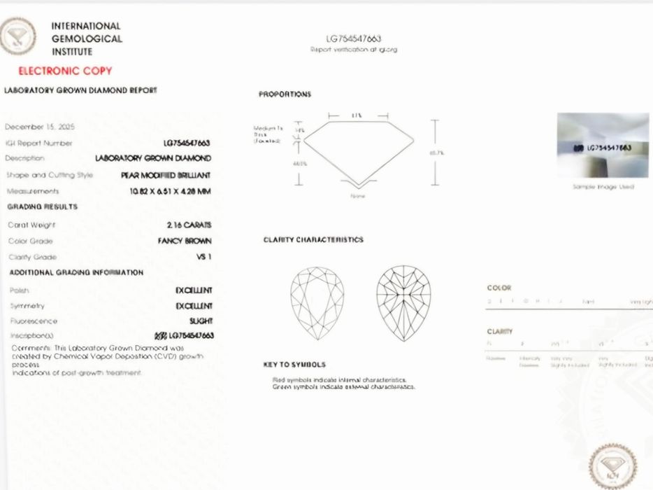 Inel de COLECTIE ,3 ,75Gr,aur alb,diamant 2,50C ,FANCY BROWN