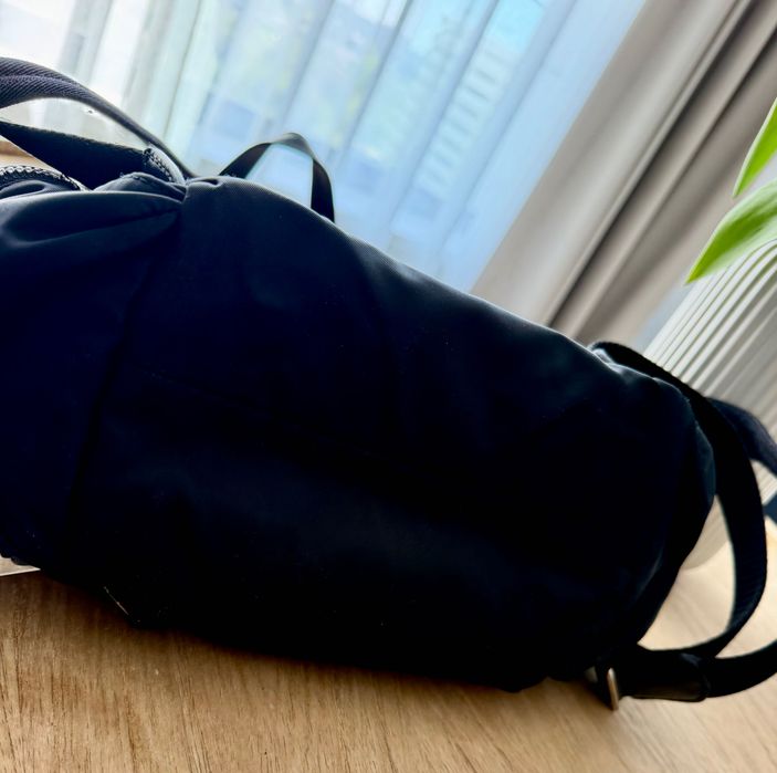 BURBERRY Medium Rucksack Eco Nylon Backpack – Black (Style 8021261)