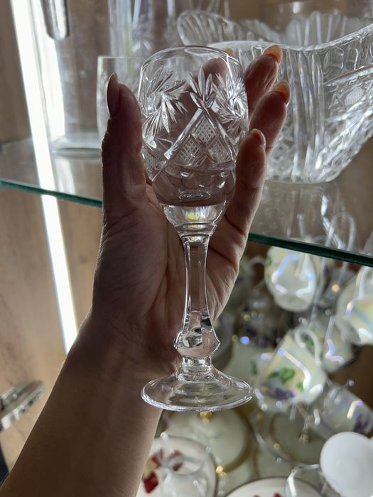 Рюмки хрустальные