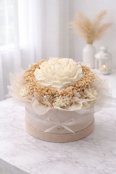 Букет-соеви свещи ,8ми март