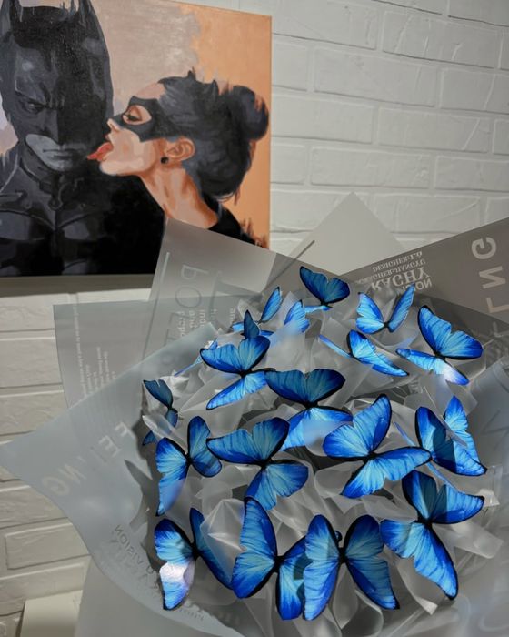 Букет из бабочек