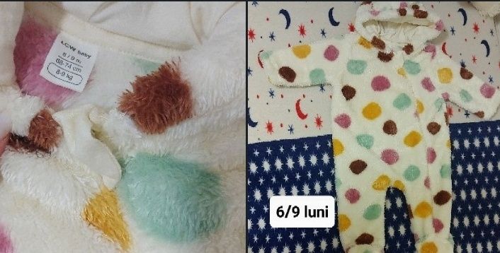 Combinezoane bebelusi 3/6 luni