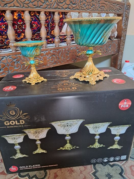 Bagema va Qozon naborlari. Sifatli va chiroyli ko'rinishga ega.