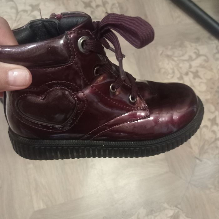 Осенние ботинки для девочки.