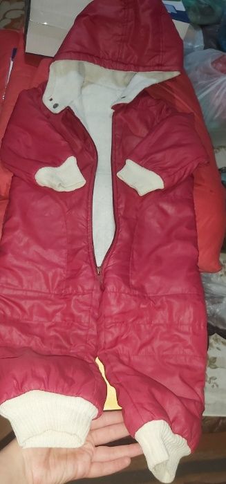 Комбинезон для детишек до года.Очень теплый