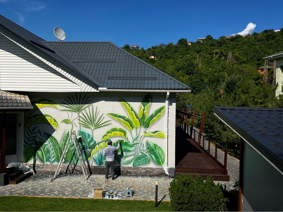 Мурал, граффити, росписи стен