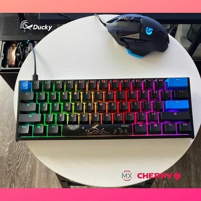 СКИДКА! Ducky One 2 Mini Механическая Клавиатура (свитчи cherry blue)