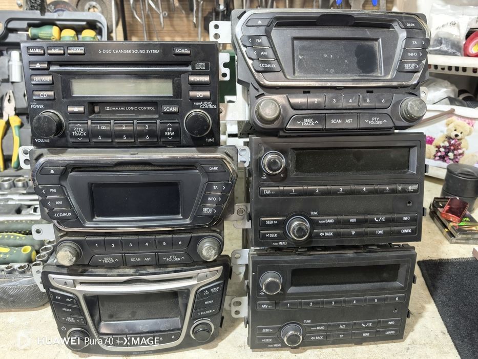 Продам магнитолы штатные