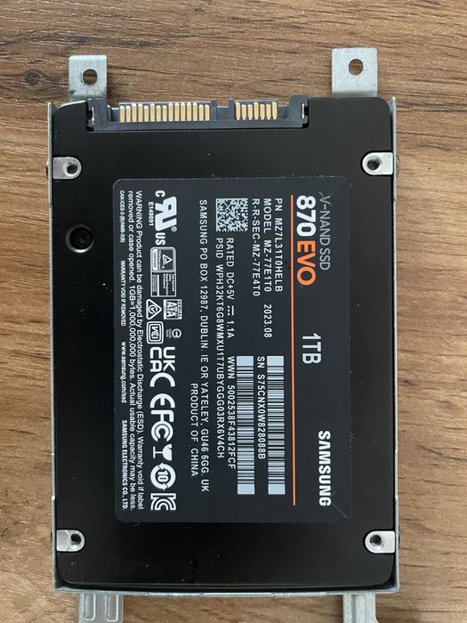Samsung sata ssd 870 evo