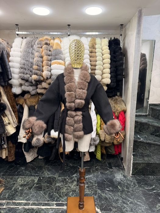 Haină de blană naturală