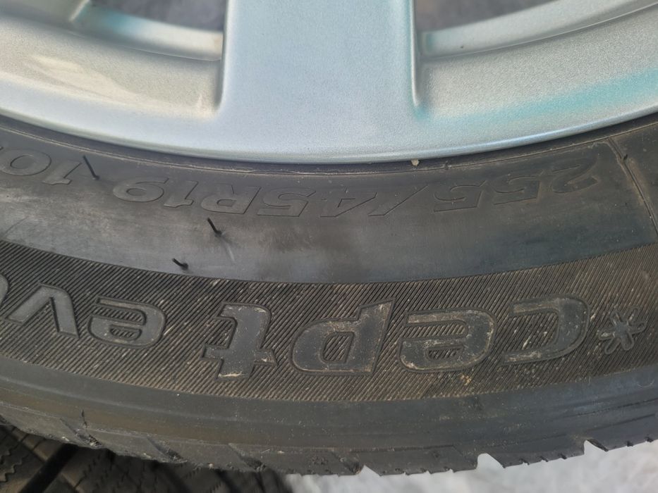 Jante originale Mercedes S-Klasse W223 +anvelope 255 45 19 Dot 02.22