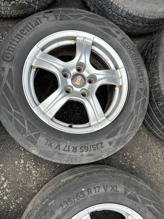 Jante Porsche R17 5x130 anvelope vara