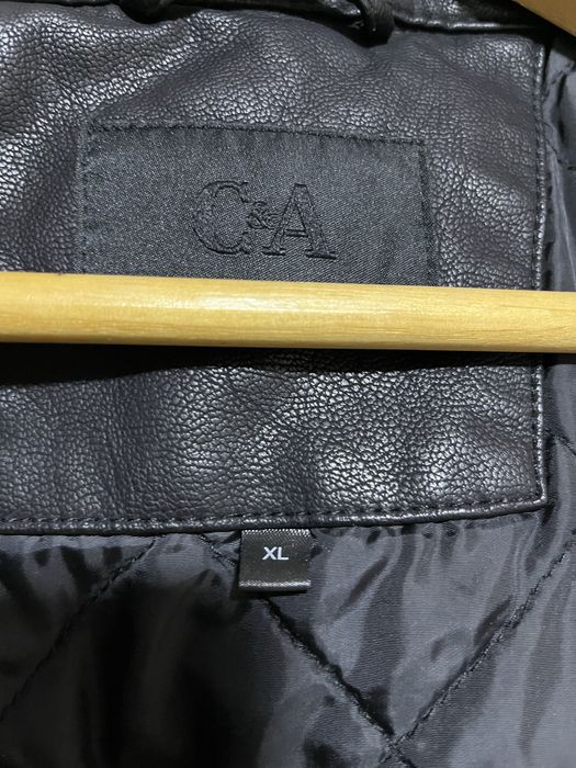 Geaca imitatie piele barbati