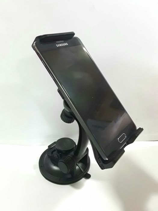 SUPORT 7"-10,1"pentru TABLETA sau TELEFON cu fixare pe parbriz - NOU
